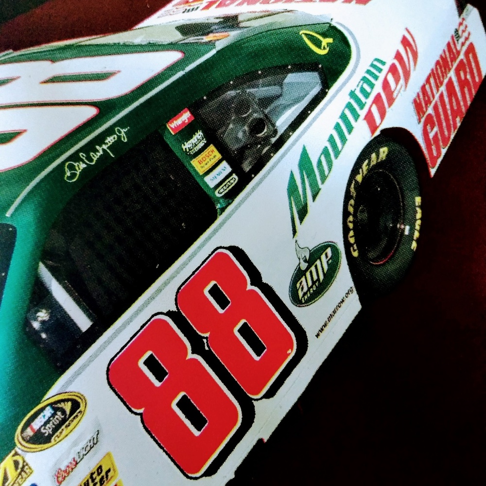 NASCAR Dale Earnhardt Jr 88 Border Wallpaper NEW
